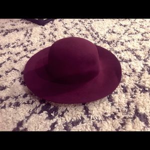 Burgundy Aldo hat